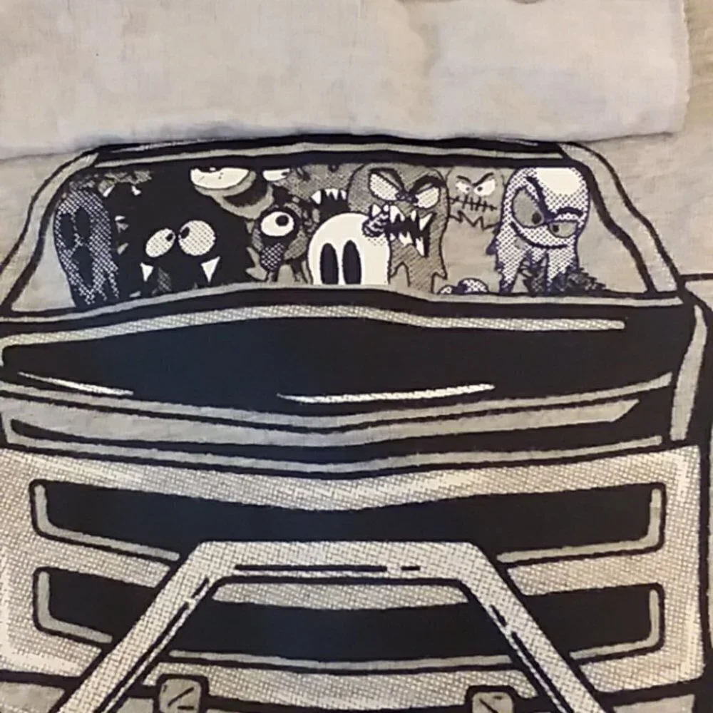 GAP Gray Monster Truck Long Sleeve Tee